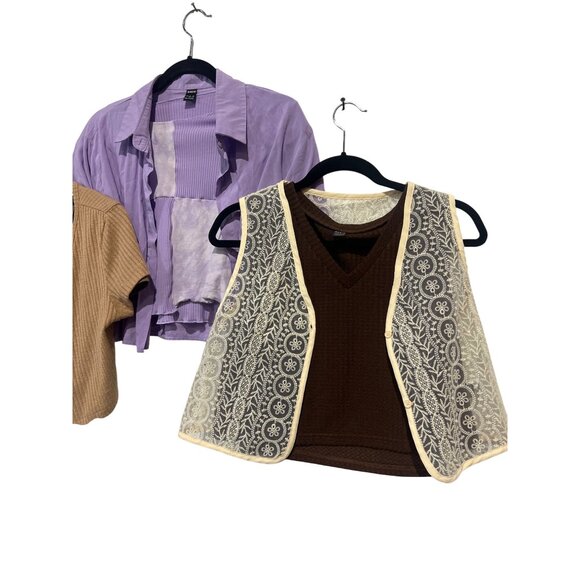 Shein Women's Mixed Tops Set Bundle M/L - Effortless Style - Picture 5 of 11